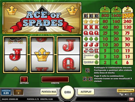 Ace Of Spades 888 Casino